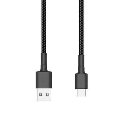 Кабель Xiaomi USB/Type-C (SJX10ZM/SJV4109GL), 1м, Черный (SJV4109GL)