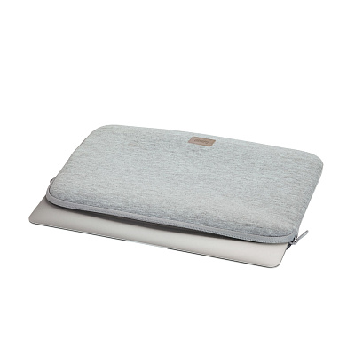 Чехол для ноутбука Hama Jersey, 15.6", light grey (00217102)