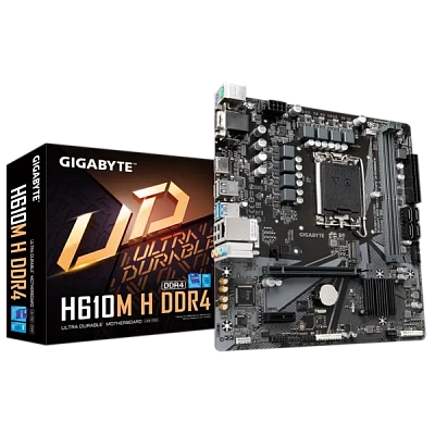 Материнская плата Gigabyte H610M H DDR4 (H610M H DDR4 1.2/H610M H DDR4 1.3)