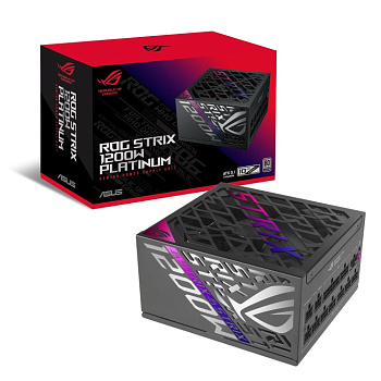 Блок питания ASUS ASUS ASUS ROG Strix 1200W Platinum 1200W 80 PLUS Platinum (ROG-STRIX-1200P-GAMING)