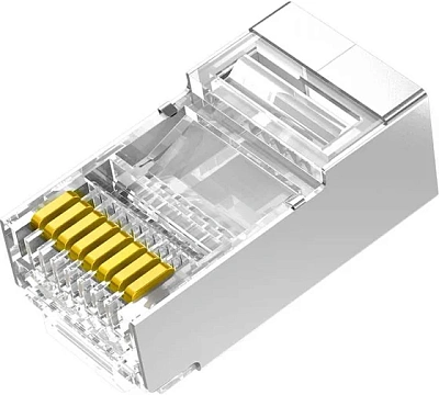 Коннектор UGREEN RJ-45 (FTP) CAT 6, 10шт., NW111 (20333) 