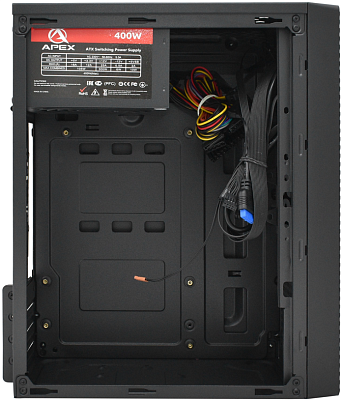 Компьютерный корпус APEX T04, black с Б/П 400W (APEX-T04)