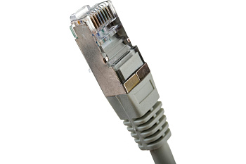 Патч-корд FTP Cablexpert, кат. 6, 10м, серый (PP6-10M) Патч-корд FTP Cablexpert, кат. 6, 10м, серый (PP6-10M)