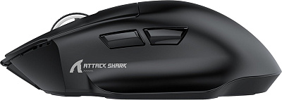 Мышь Attack Shark V6 Black (V6 Black)