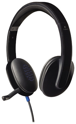 Наушники компьютерные Logitech H540 Черный USB (981-000480)