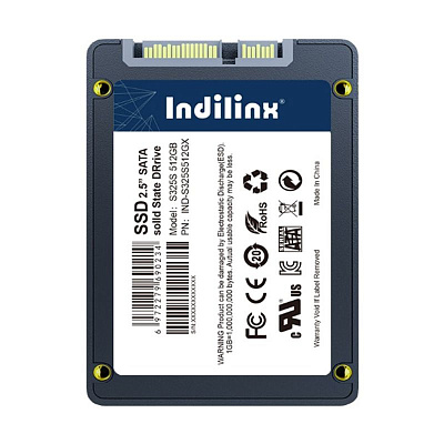 Твердотельный накопитель SSD Indilinx, 512Gb, SATA (IND-S325S512GX)