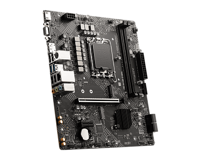 Материнская плата MSI PRO H610M-G, LGA1700, 2xDDR5, mATX (PRO H610M-G)