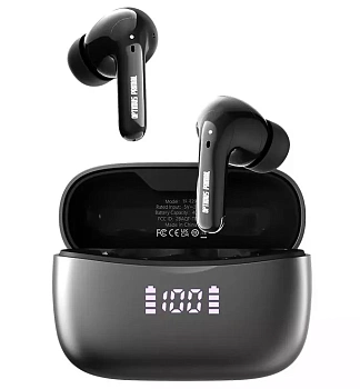 Наушники беспроводные TWS Transformers TF-T29, Silver (Gray) (TF-T29_Silve)