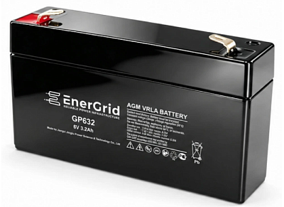 Аккумулятор EnerGrid GP632, 6В 3,2Ач (EnerGrid GP632)