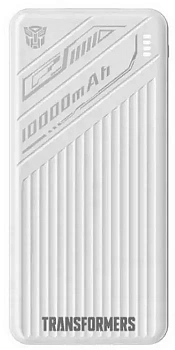 Пауэрбанк Transformers TF-D27, 10000 mAh - White (TF-D27-WH)