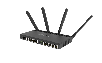 Сетевой Маршрутизатор MikroTik RB4011IGS+5HacQ2HnD-IN  (RB4011IGS+5HacQ2HnD-IN)