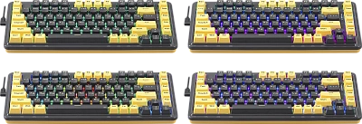 Клавиатура Redragon Elf purple/yellow (71664)