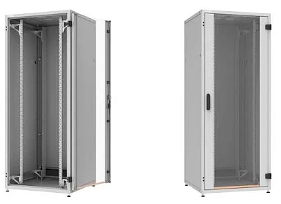 Шкаф серверный ZPAS IT 42U стеклянная передняя дверь задняя металлическая (W-IT-426060-69AA-2-161-FB)
