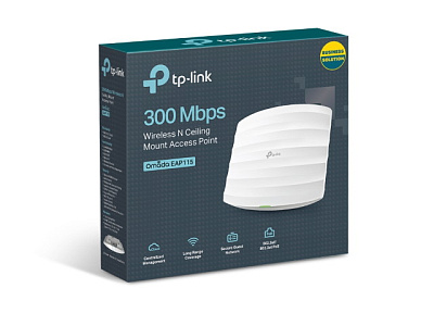 Точка доступа потолочная 300M Tp-Link EAP115 (EAP115(EU))
