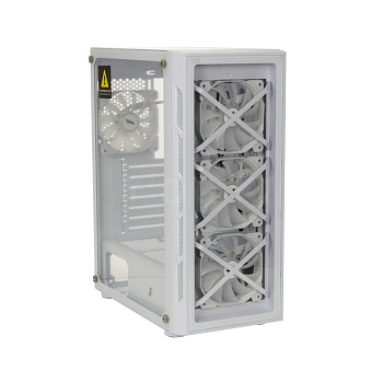 Компьютерный корпус 1STPLAYER FIREBASE XP-G-WH-4F7-W без Б/П (XP-G-WH-4F7-W)