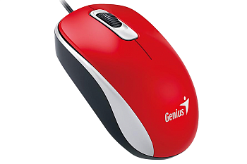 Компьютерная мышь   Genius DX-110 Red USB (31010116104)