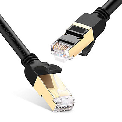 Патч-корд 7 Cat, F/FTP, 10m, NW107 (11273) UGREEN (UGR-11273)
