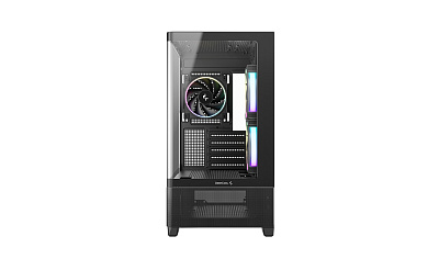 Корпус DeepCool CG380U 3F, Black (R-CG380U-BKAGM3-G)