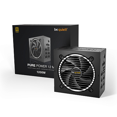 Блок питания Bequiet! PURE POWER 12 M 1200W BN346 (BN346)
