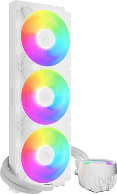 Водяное охлаждение ARCTIC Liquid Freezer III Pro 420 A-RGB - White (ACFRE00189A)