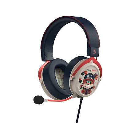 Наушники+микрофон игровые Bloody M595 Proxy Boom SAVAGE (M595 Proxy Boom)