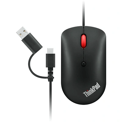 Мышь Lenovo ThinkPad USB-C Wired Compact Mouse (4Y51D20850)