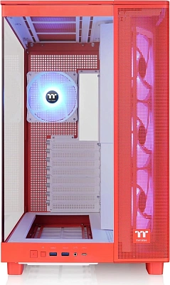 Компьютерный корпус Thermaltake View 380 XL TG ARGB - Flaming Orange (CA-11E-00MRWN-00)