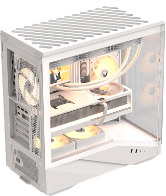 Компьютерный корпус Formula V Crystal U9 PA White (Crystal U9 PA White)