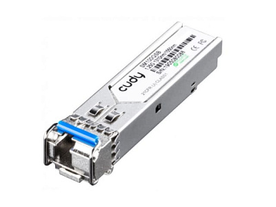 Оптический транссивер GbE SFP WDM CUDY SM100GSB-40A  (SM100GSB-40A)