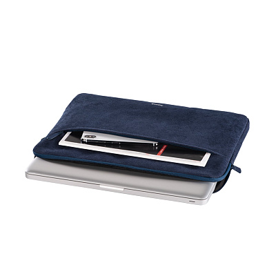 Чехол для ноутбука Hama Cali, 15.6", dark blue (00217182)