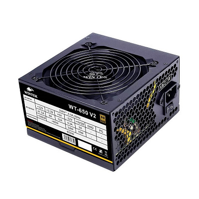 Блок питания Wintek WT-650 V2, 650W, APFC, 80+ Bronze (WT-650 V2)
