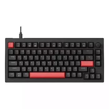 Клавиатура механическая Lemokey  X4 84Key, Keychron Red, черный (Lemokey X4, Keychron Red)