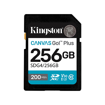 Карта памяти SD 256GB Class 10 U3 Kingston SDG4/256GB (SDG4/256GB)