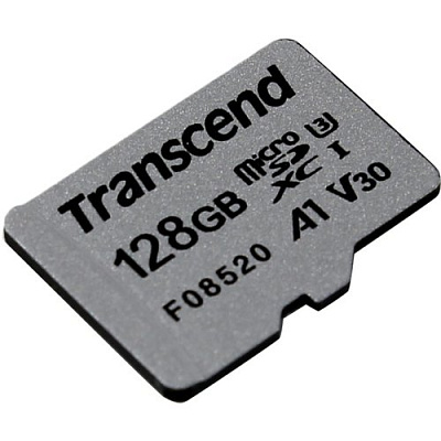 Карта памяти Transcend MicroSD 128GB Class 10 U3 TS128GUSD300S (TS128GUSD300S)