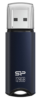 Флэш-накопитель Silicon Power Marvel M02 128GB, Blue (SP128GBUF3M02V1B)