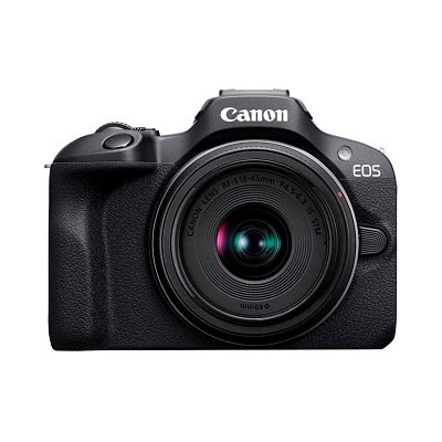 Цифровой фотоаппарат CANON EOS R100 + RF-S 18-45 mm IS STM (6052C034)