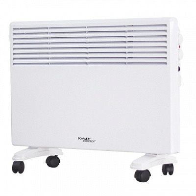 Обогреватель Scarlett SCA H VER31 1500, 1500Вт, электроконвектор, White (SCA H VER31 1500)