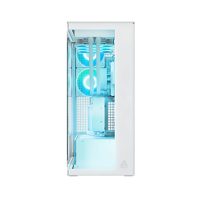 Компьютерный корпус Arctic Xtender VG, White, Clear Glass (ACPCC00017A)