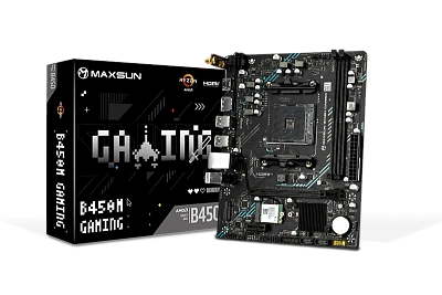 Материнская плата MaxSun MS-B450M GAMING WIFI (MS-B450M GAMING WIFI)