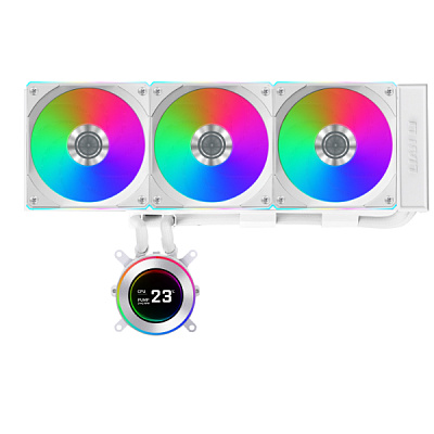 Водяное охлаждение для CPU Lian Li Hydroshift lI LCD-C 360CL White (G89.GHS2LCD36RW.00)