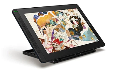 Графический монитор Huion Kamvas 16, 13.6"x7.6", беcпроводное перо, подставка (GS1562)
