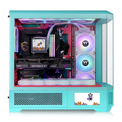 Компьютерный корпус Thermaltake View 600 TG - Mint Strawberry (CA-11H-00FLWN-00)