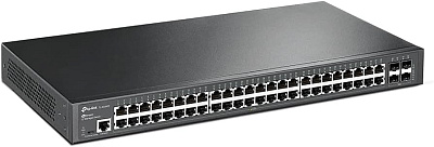 Коммутатор управляемый GbE 48-портовый Tp-Link SG3452  (SG3452(UN))