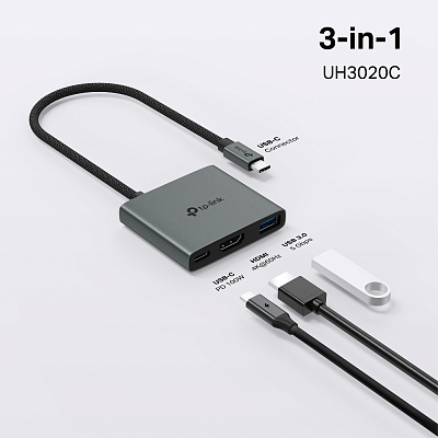 Концентратор USB TP-Link UH3020C (UH3020C)