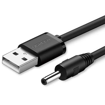 Кабель питания USB(m) на 5V/2A, 3.5мм, 1м. US277 (10376)
