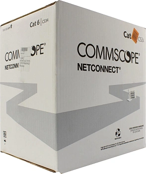 Кабель линейный COMMSCOPE UTP/LSZH/4пары/кат.6/305м/белый (884032314/10)