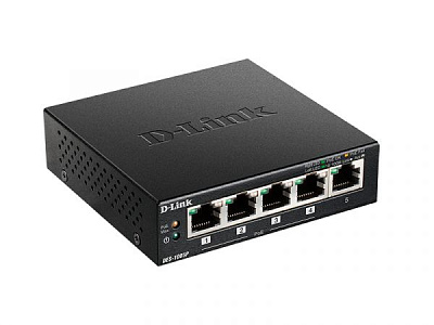 Коммутатор D-Link DES-1005P/B1A (DES-1005P/B1A)