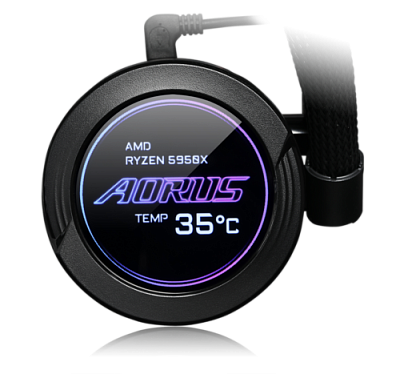 Жидкостная система охлаждения GIGABYTE AORUS WATERFORCE X 240 (GP-AORUS WATERFORCE X 240)