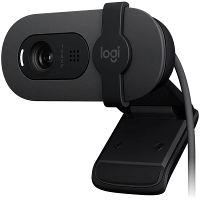 Веб-камера Logitech Brio 105 Full HD 1080p Webcam - GRAPHITE - EMEA28i-935 (960-001592)