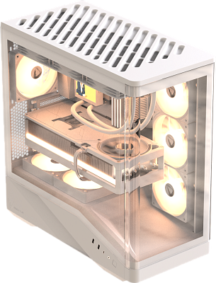 Компьютерный корпус Formula V Crystal U9 PA White (Crystal U9 PA White)